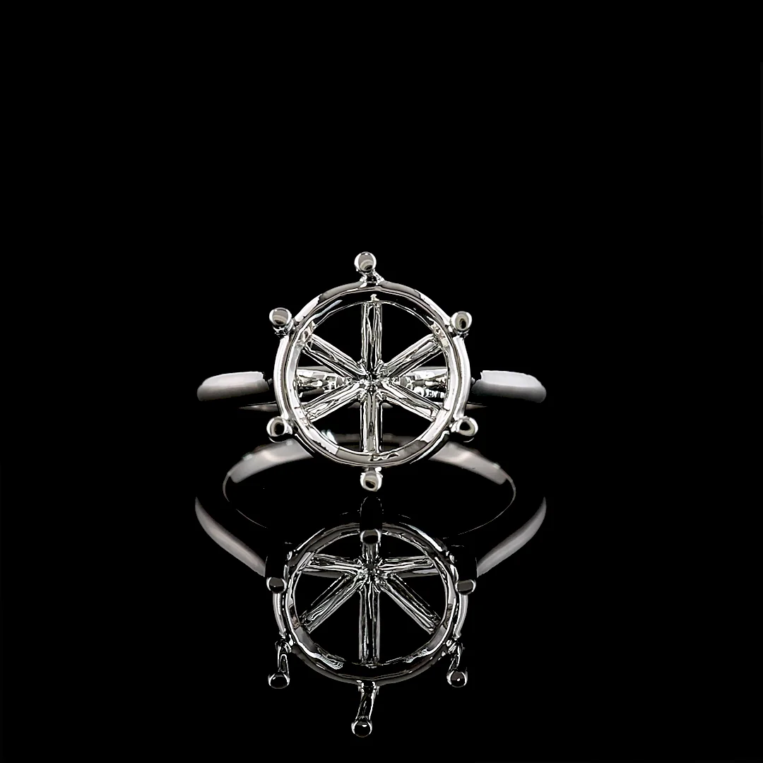 0 Cts Platinum Shape Solitaire Ring - Video