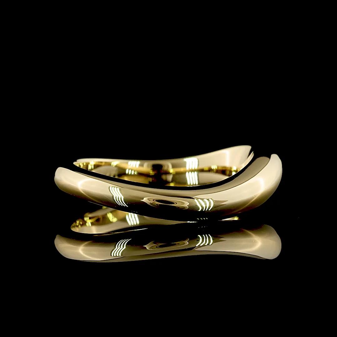 0.58 Cts 14k Yellow Gold Pear Shape Special Ring - Image 2