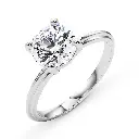 The Signature Cushion Engagement Ring Style ENG127